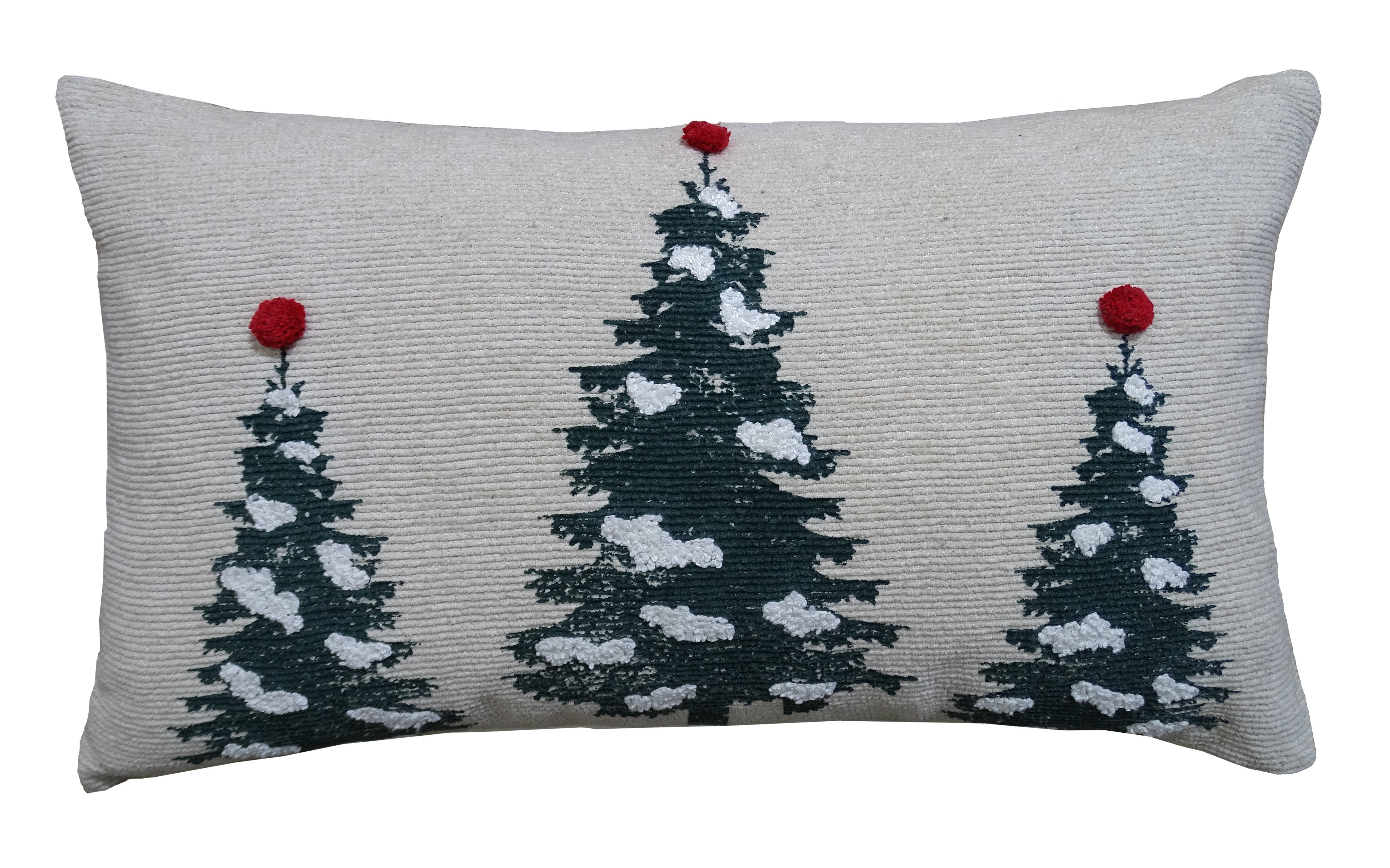 Christmas Throw Pillow for couch 14" x 24"