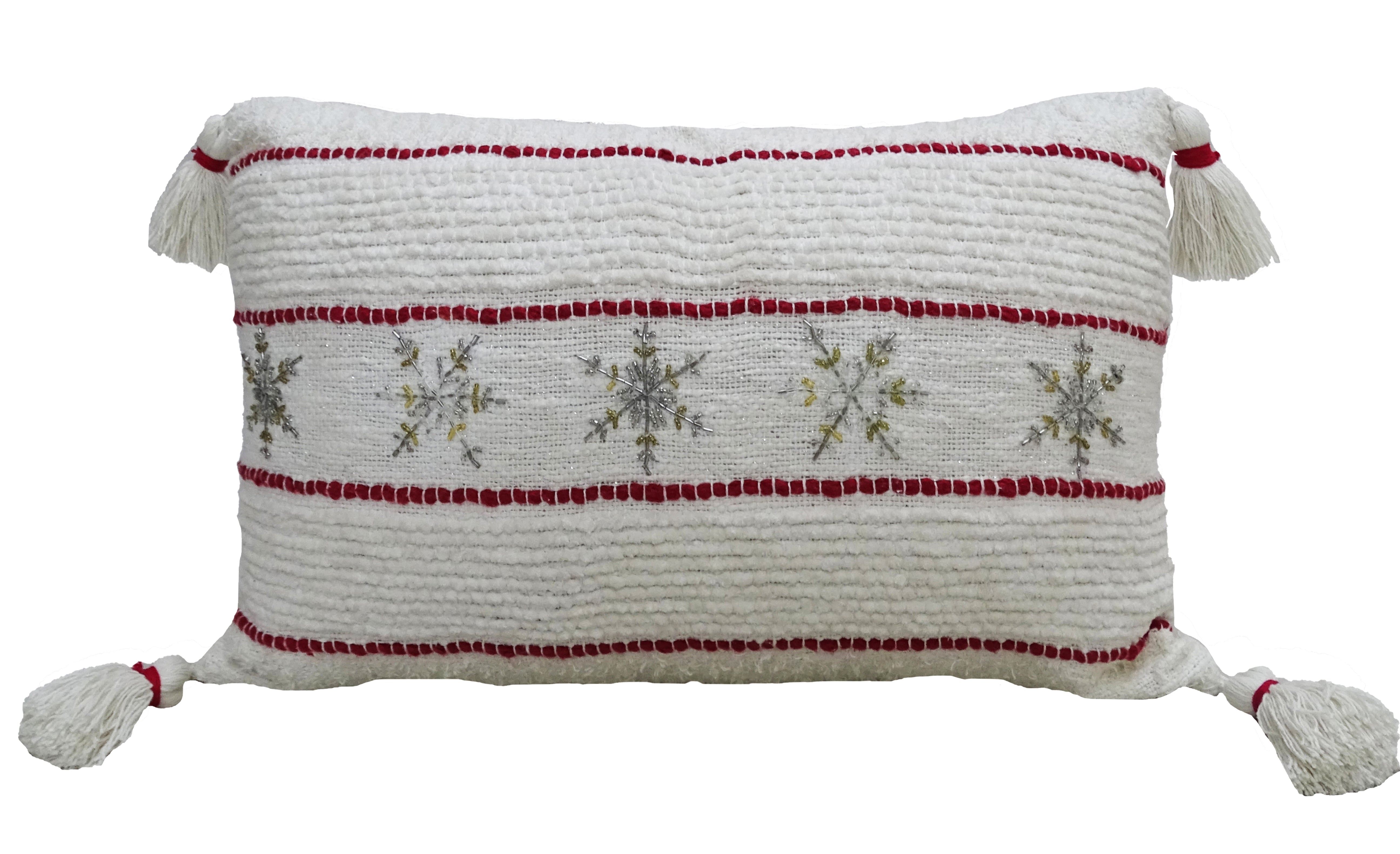 Christmas Decorative Pillow for Holidays 14"x 24"