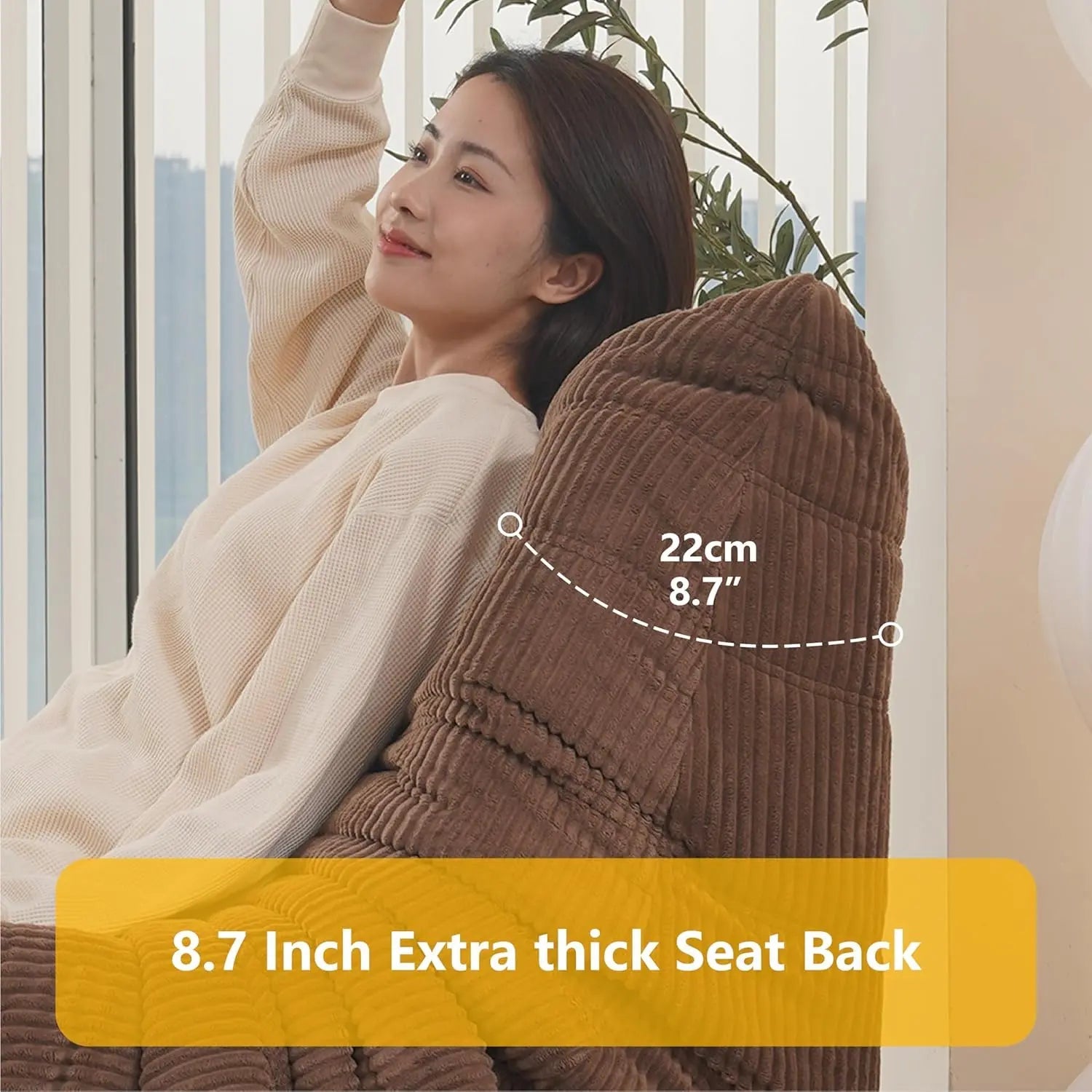 Cruz Giant Bean Bag Sofa Couch