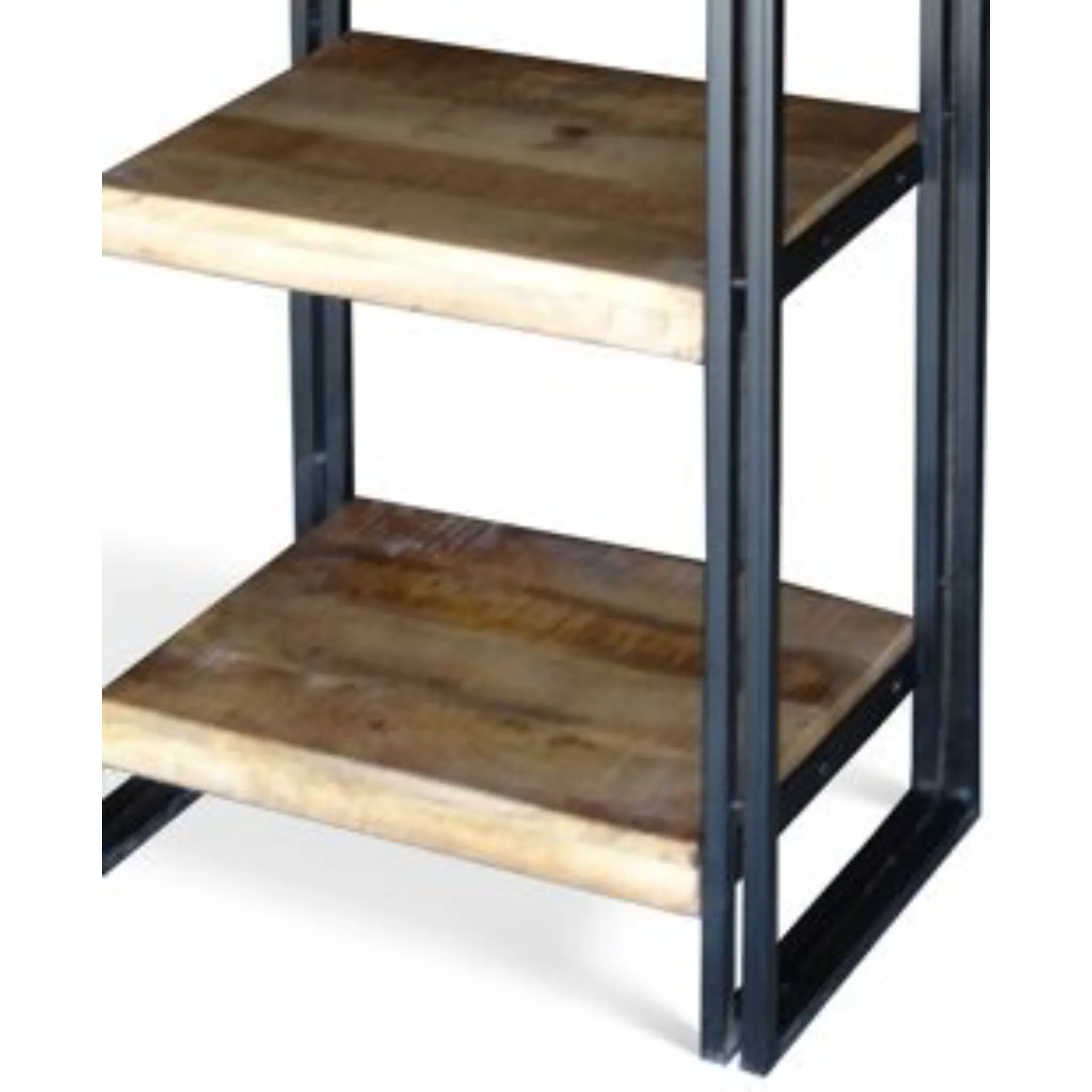 Solid Mango Wood Tall Bookcase