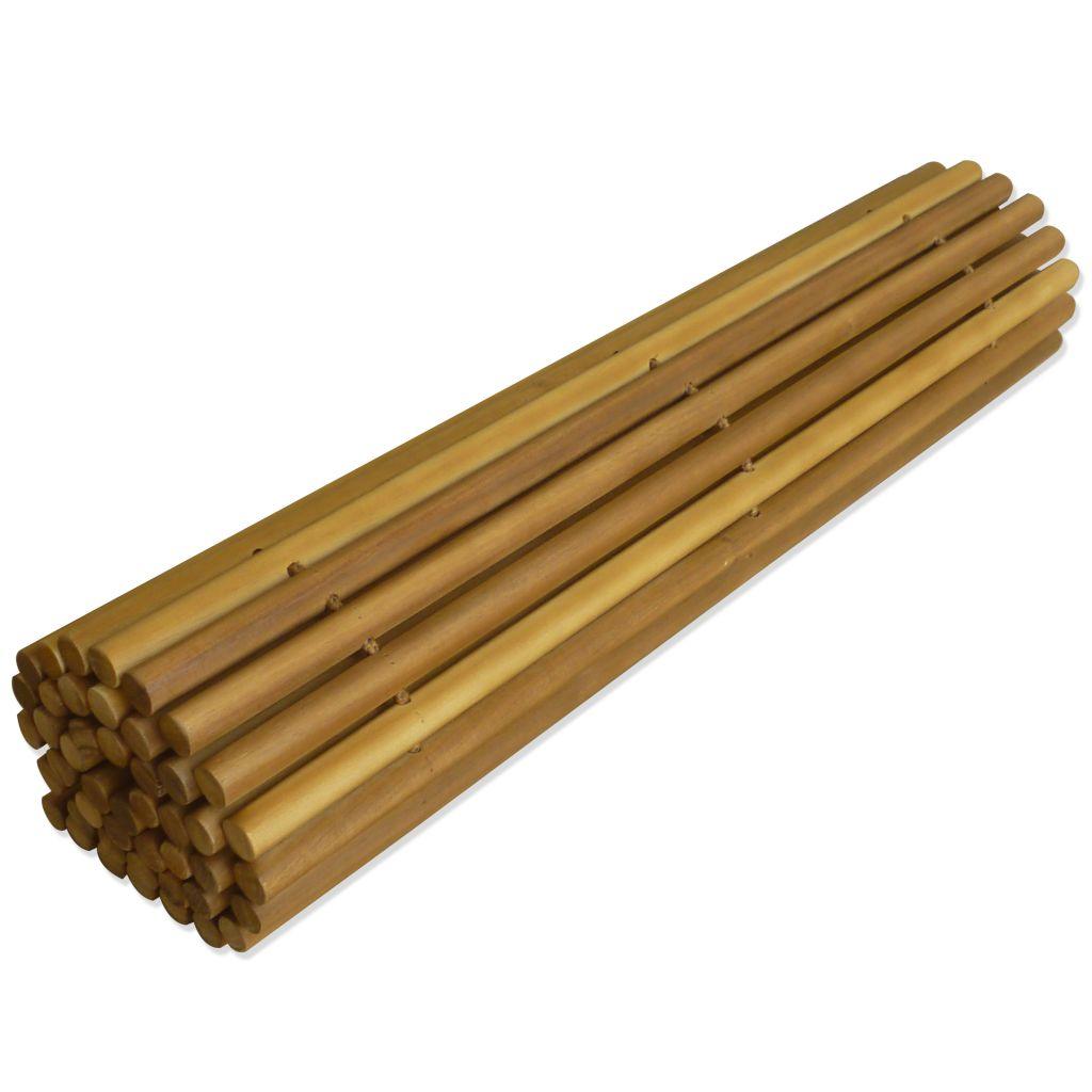 vidaXL Bath Mat Acacia Wood 31.5"x19.7" - PRHOMZ