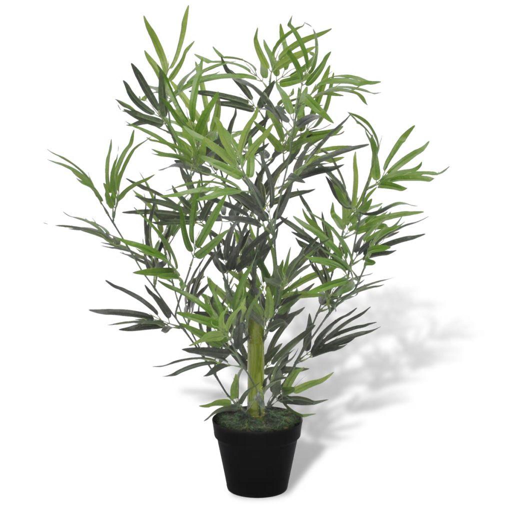 vidaXL Artificial Plant Artificial Bamboo Artificial Tree Twiggy with Pot - PRHOMZ