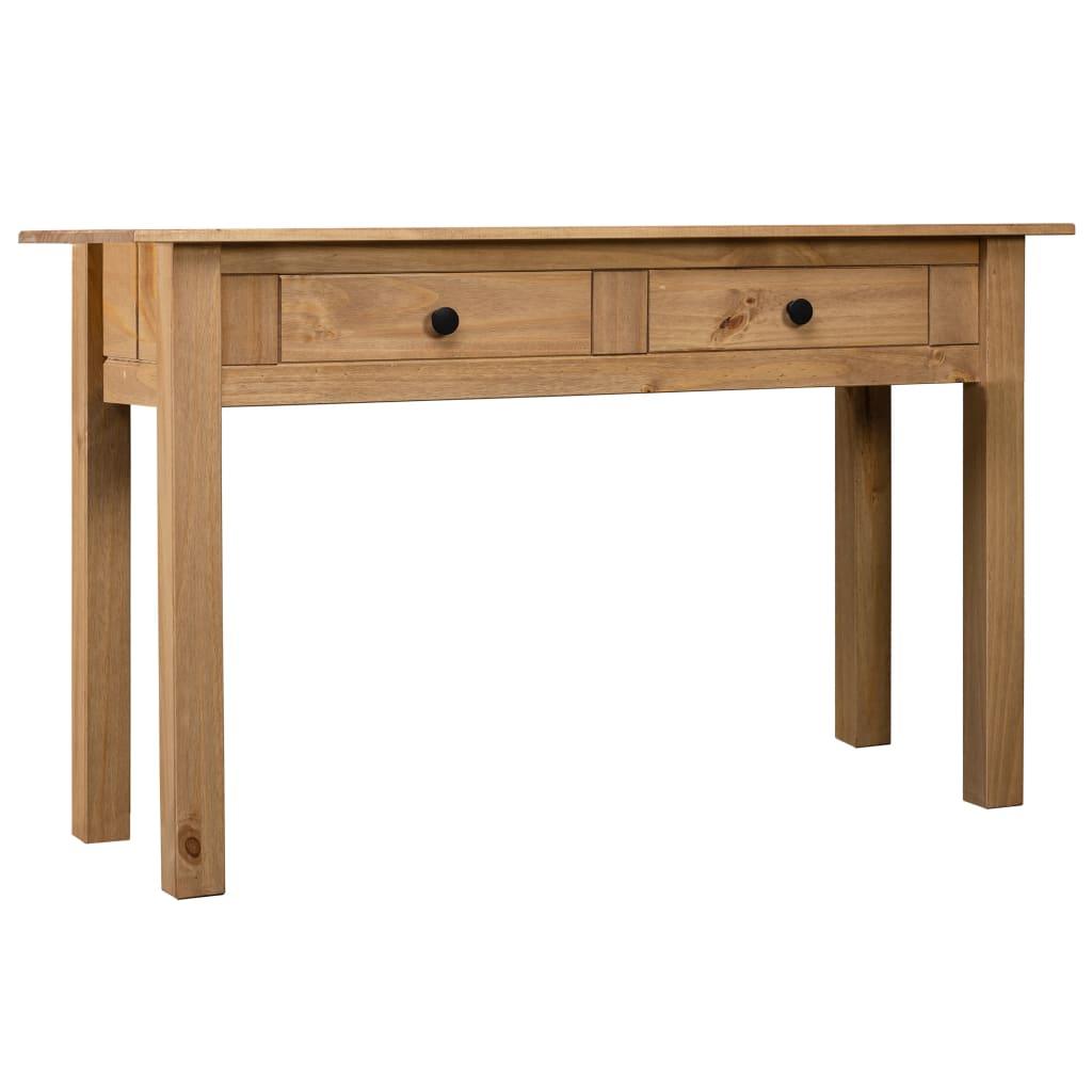 vidaXL Console Table Entryway Table Side Table Solid Pine Wood Panama Range - PRHOMZ