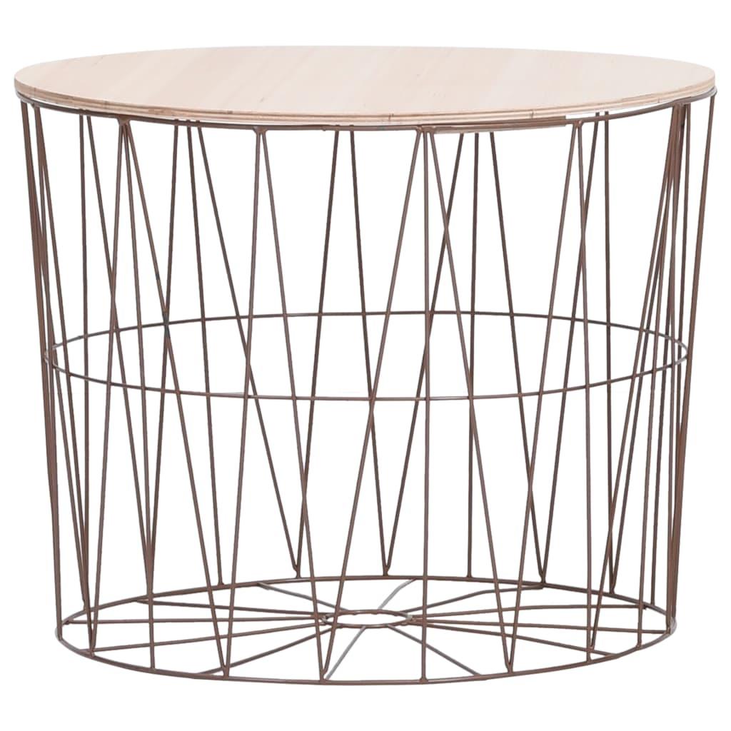 vidaXL 4-Piece Round Coffee Table Set – Living Room Furniture - PRHOMZ