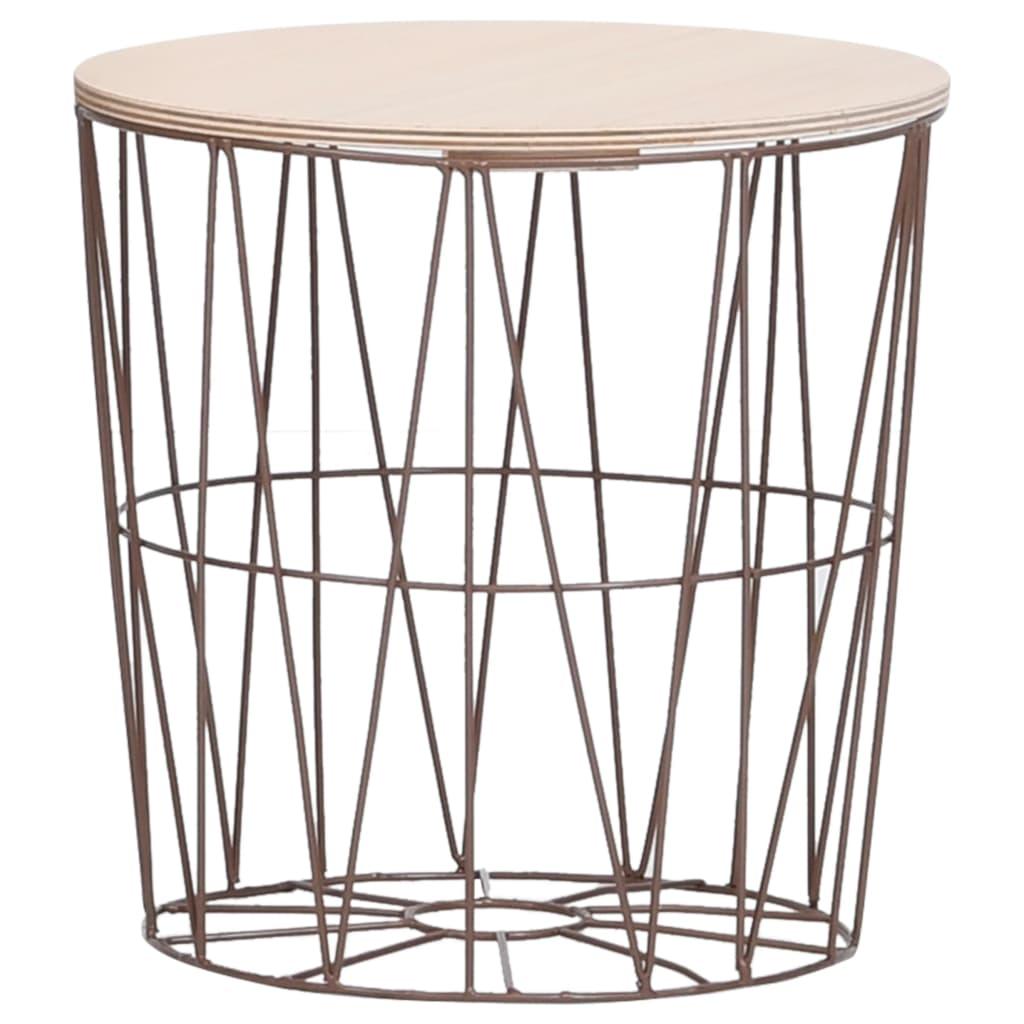 vidaXL 4-Piece Round Coffee Table Set – Living Room Furniture - PRHOMZ