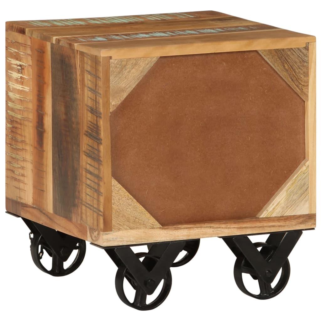 vidaXL Side Table End Table Living Room Coffee Table Solid Wood Reclaimed - PRHOMZ