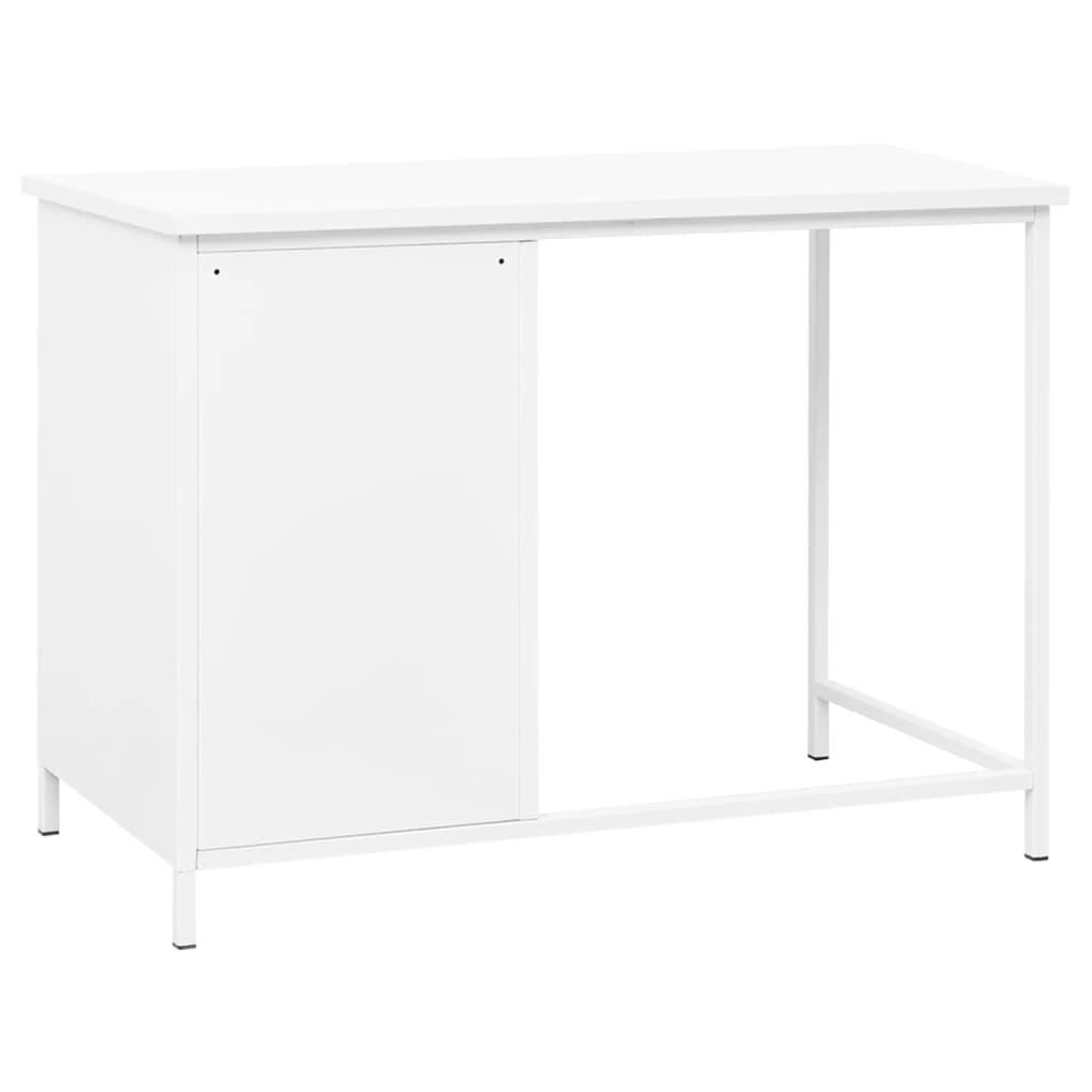 Industrial Home Office Desk – Computer Desk with Drawers - PRHOMZ
