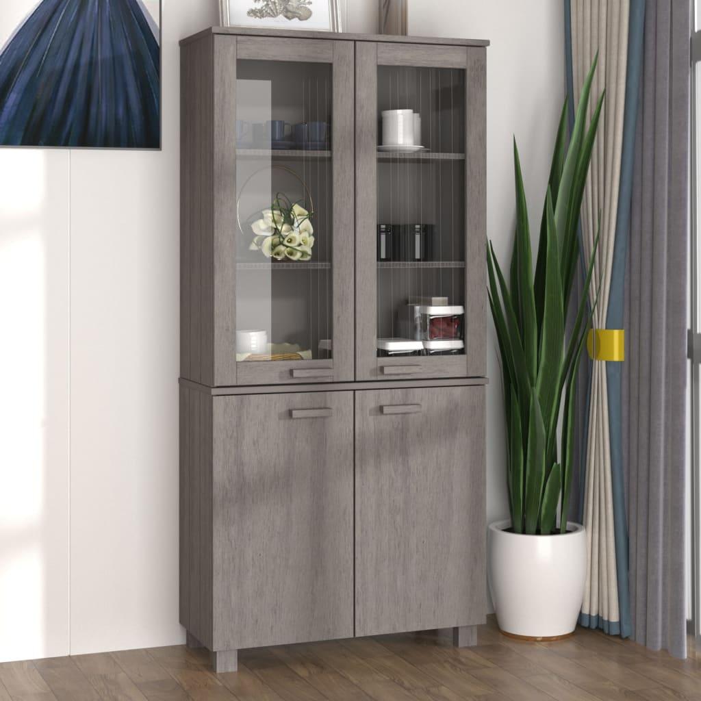 Cabinet for Living Room HAMAR Solid Wood Pine - PRHOMZ
