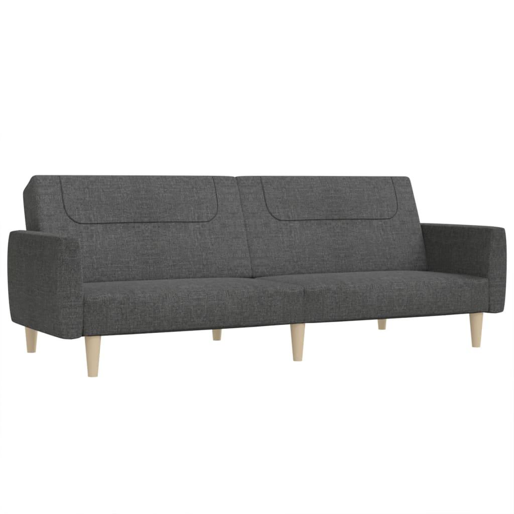 vidaXL 2-Seater Sofa Bed – Upholstered Loveseat Sleeper Couch - PRHOMZ