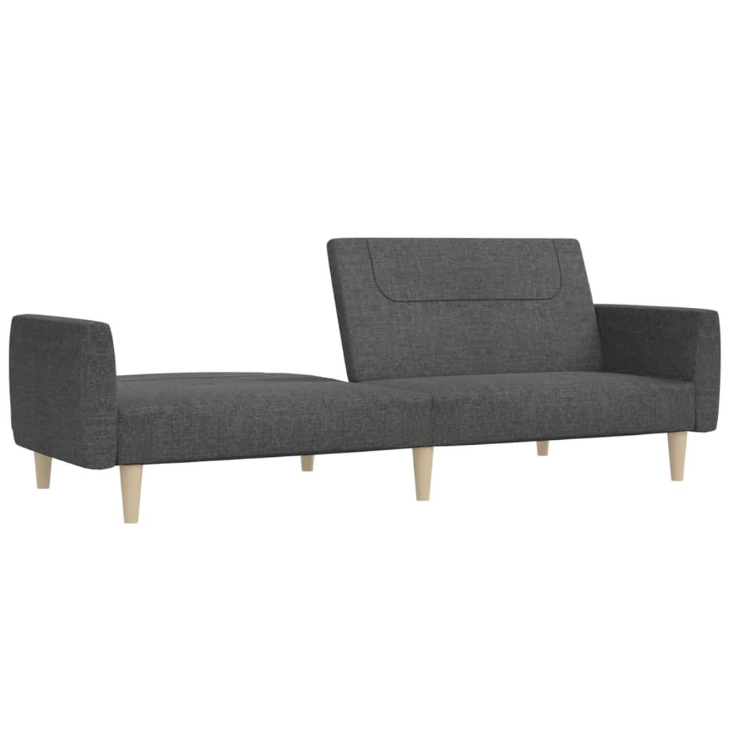 vidaXL 2-Seater Sofa Bed – Upholstered Loveseat Sleeper Couch - PRHOMZ
