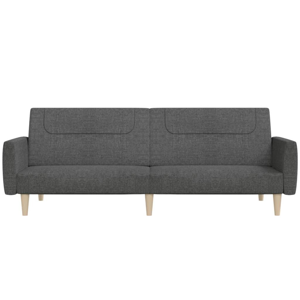 vidaXL 2-Seater Sofa Bed – Upholstered Loveseat Sleeper Couch - PRHOMZ