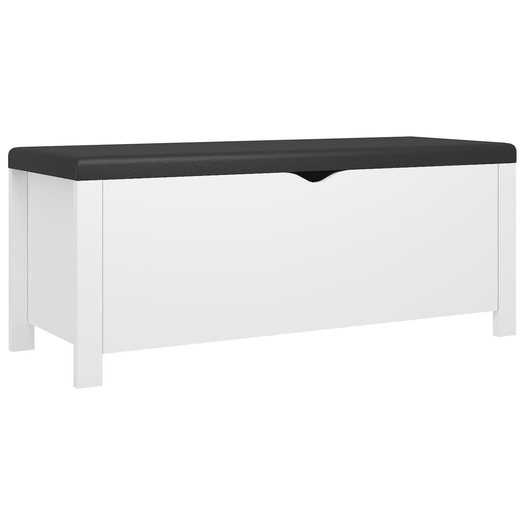 Storage Box with Cushion – Bench Organizer for Living Room & Hallway - PRHOMZ