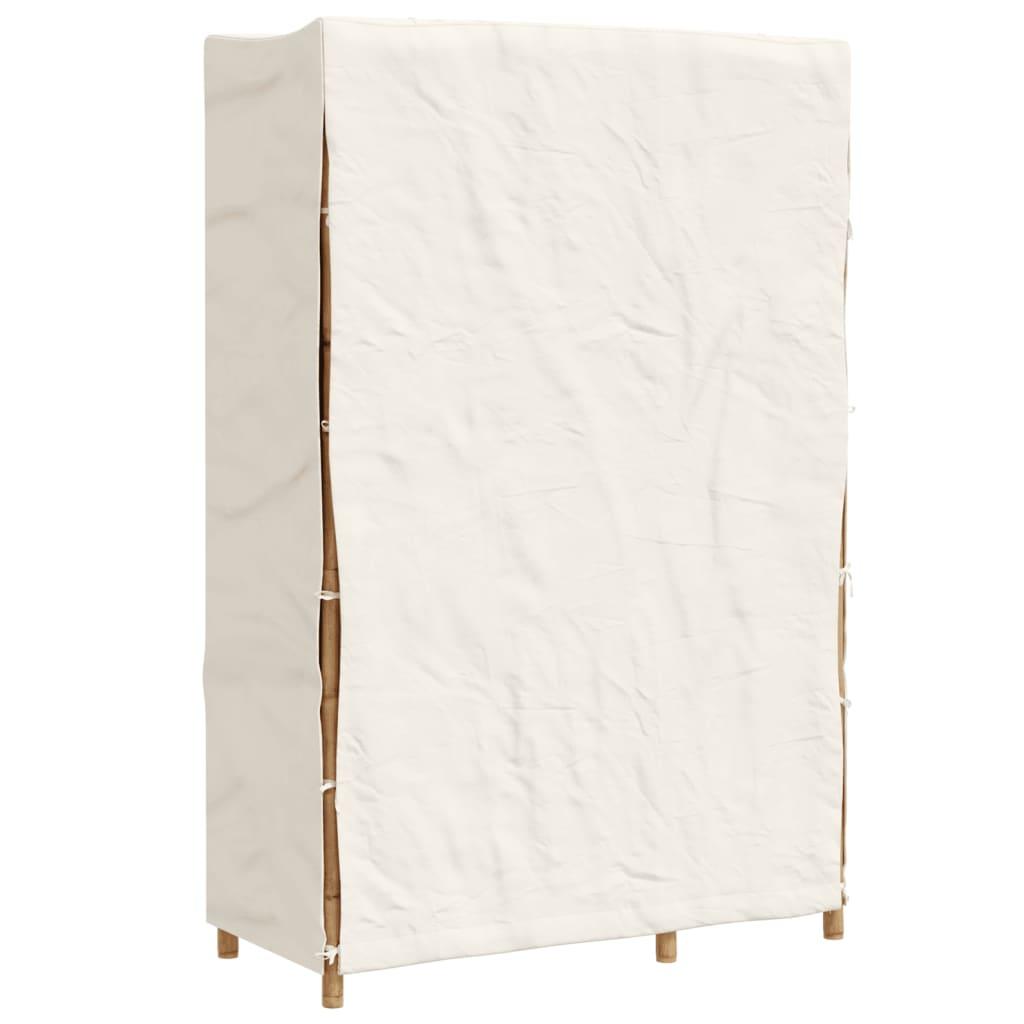 vidaXL Wardrobe 43.3"x17.7"x66.9" Bamboo - PRHOMZ