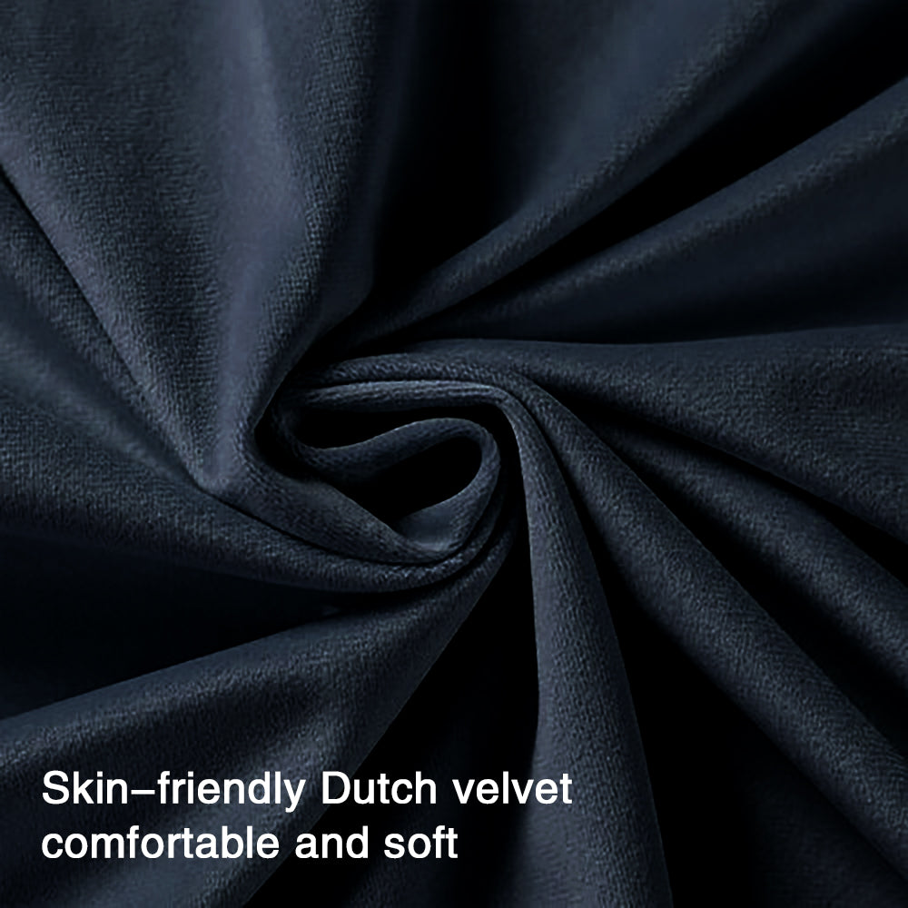 16.5" Tall Dutch Velvet Ottoman Bench-2