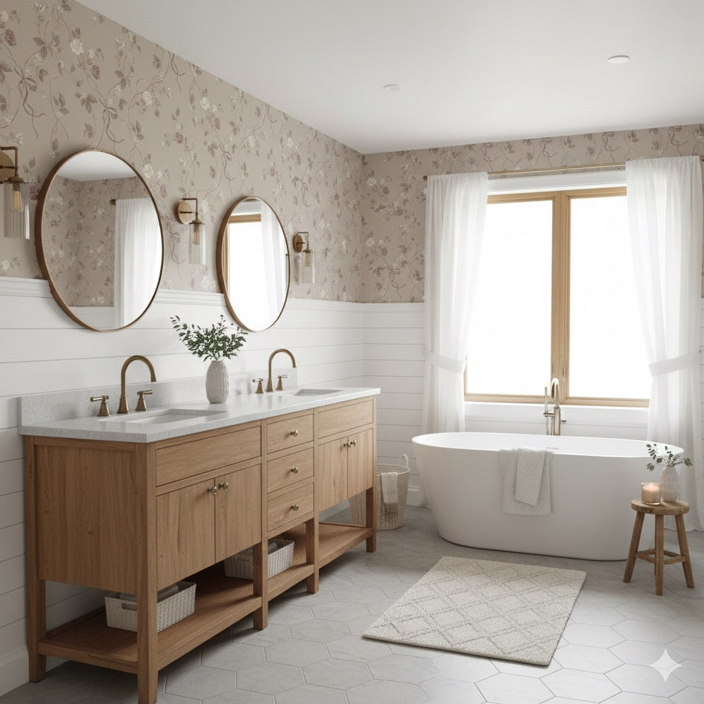 Marilyn Wallpaper by Katie Burt Art