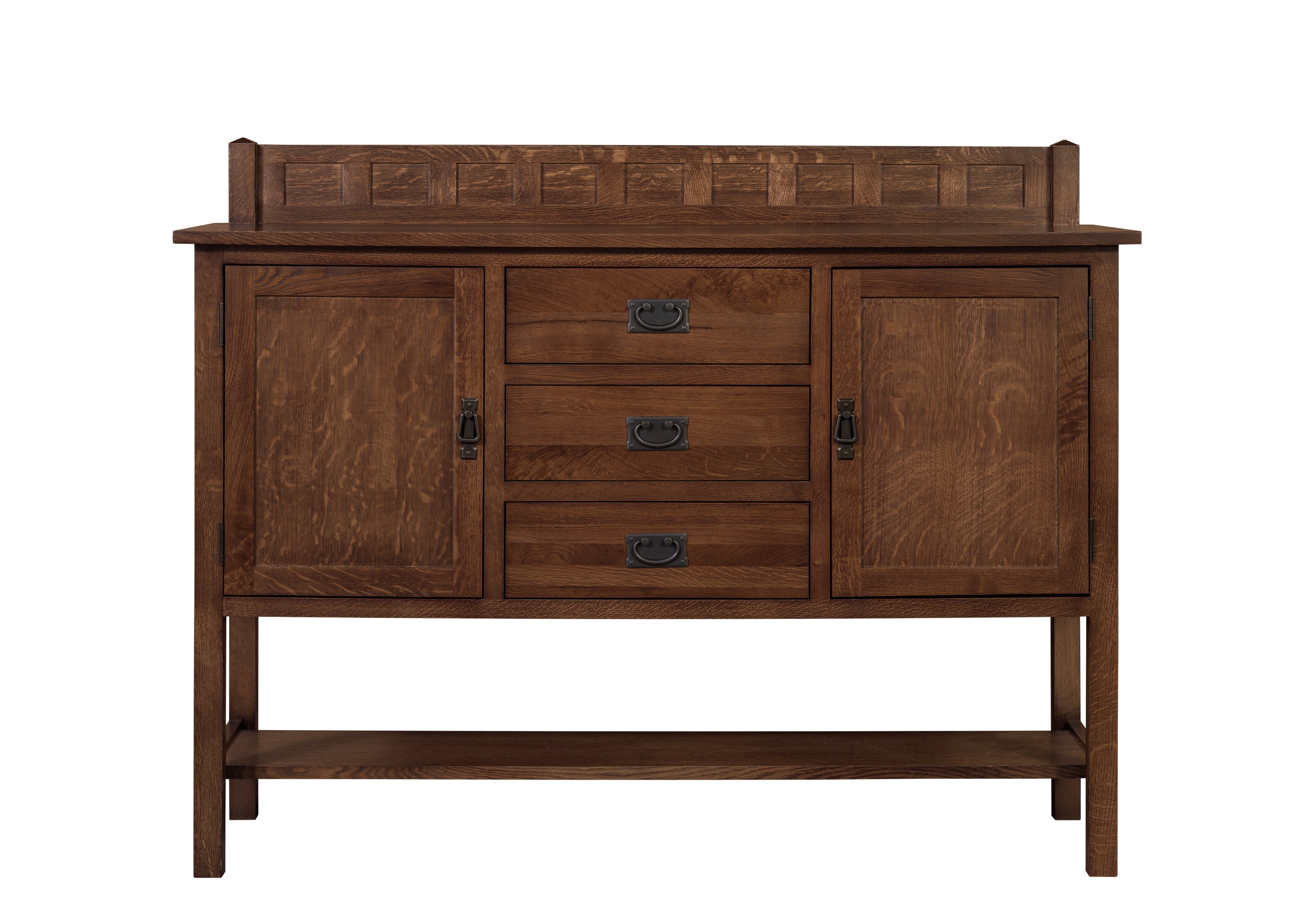 Mission Turner Sideboard with 3 Drawers and 2 Doors - Walnut (AW) - 58"