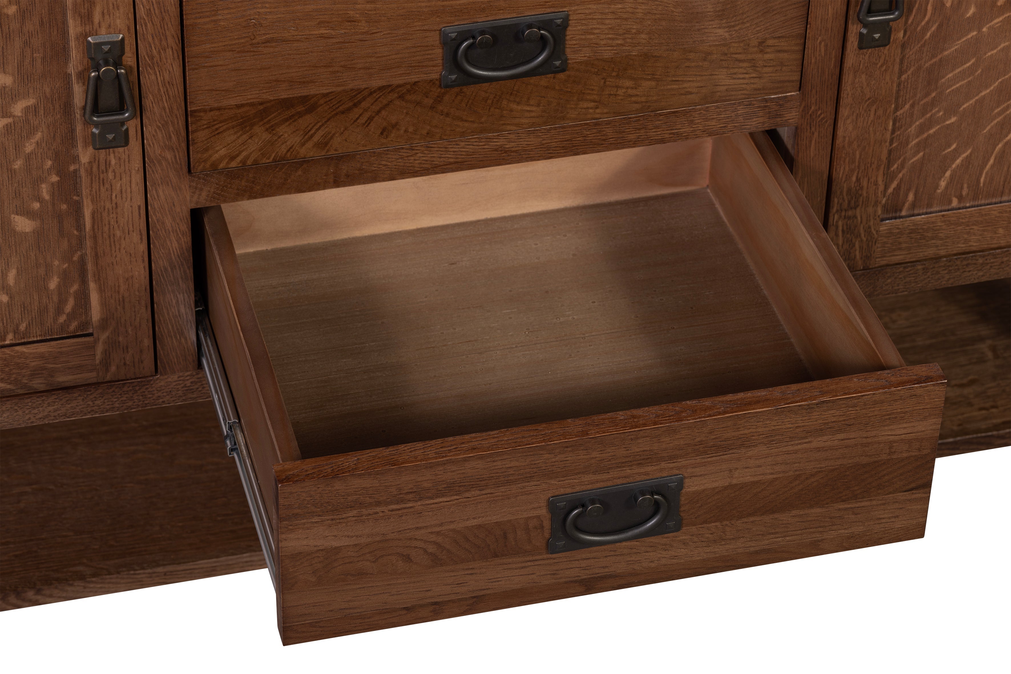Mission Turner Sideboard with 3 Drawers and 2 Doors - Walnut (AW) - 58"