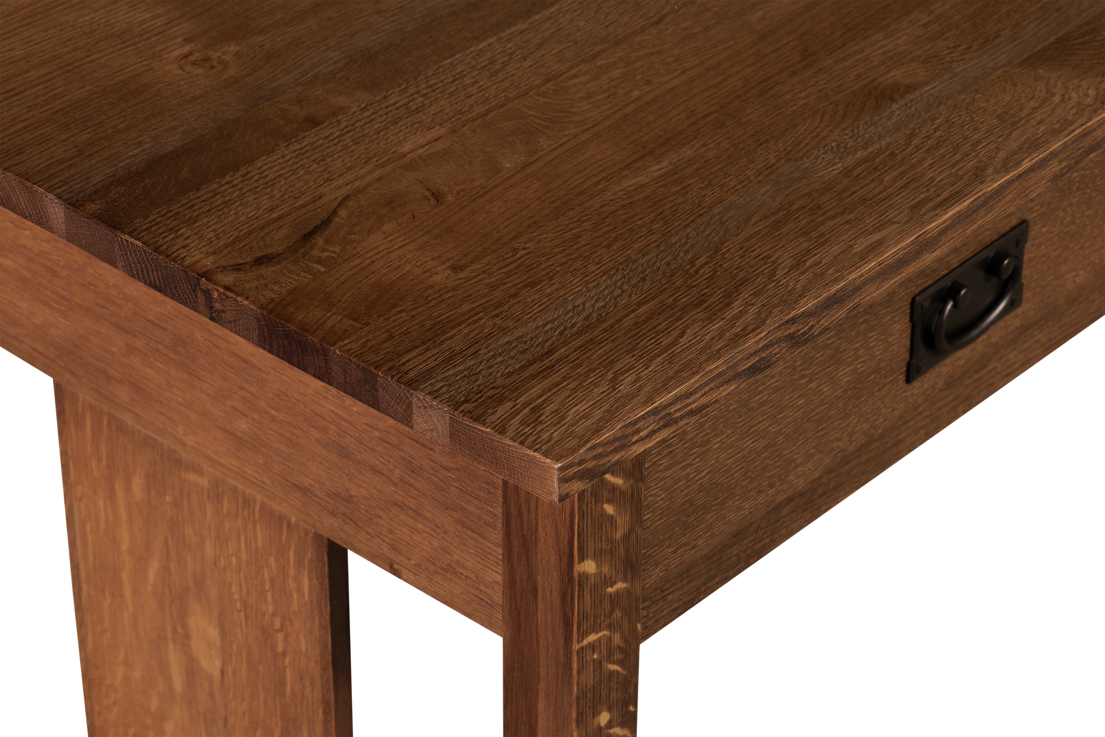 Mission / Arts and Crafts Solid Oak Writing Desk