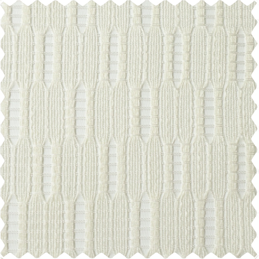 Orla Crochet Spindle Stripe Lace Sheer Curtains