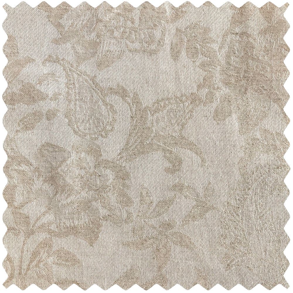 Minnie Rustic Style Subtle Floral Cotton Curtains