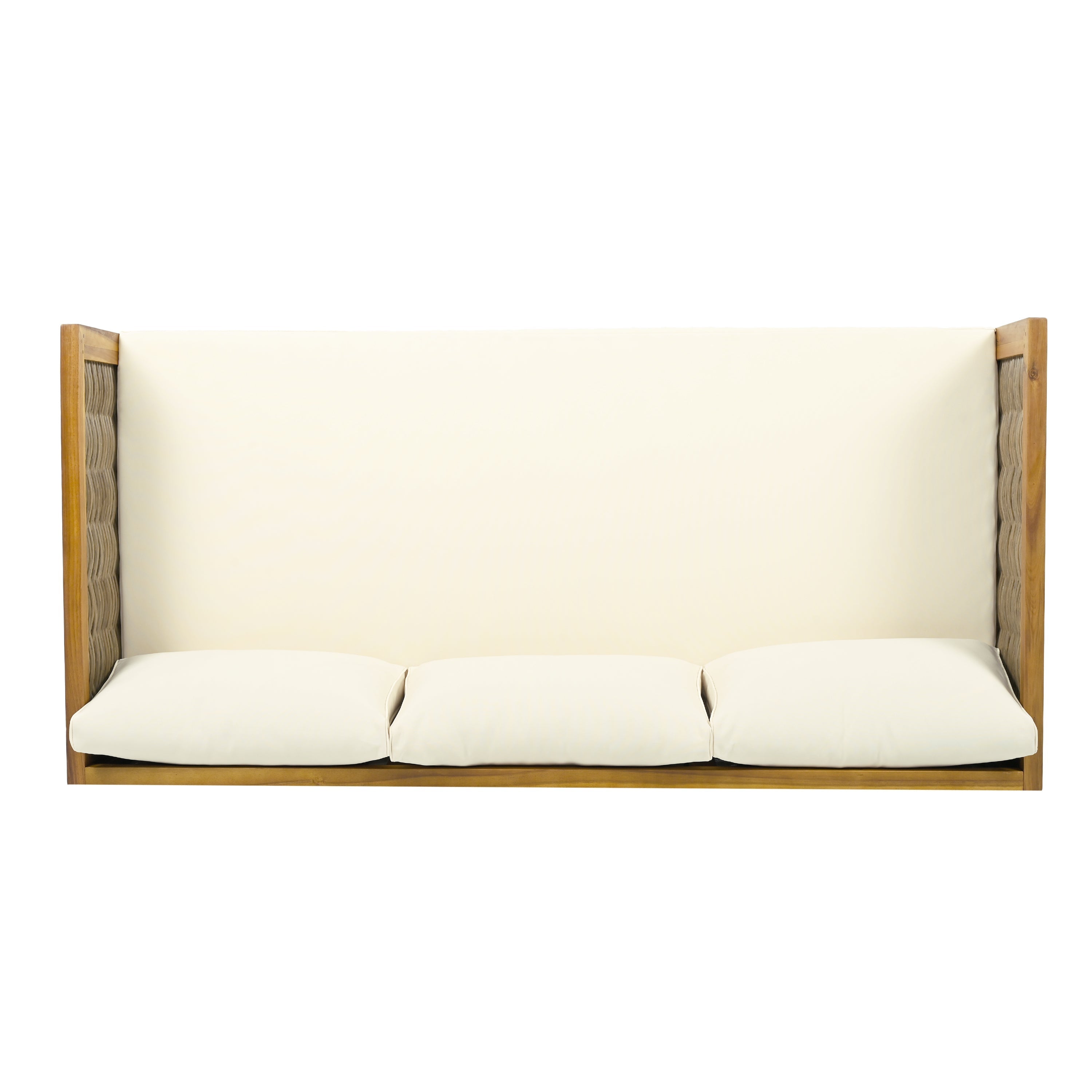 Claremont 3-Seater Daybed and Acacia Wood Patio Table Set