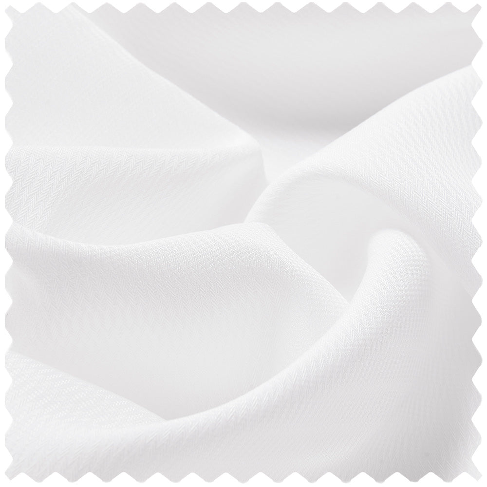 Pearl White Phantom Semi Sheer Curtain
