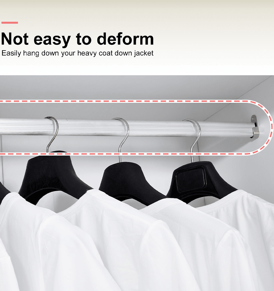 4'' H White Wooden Armoire Wardrobe Closet | Freestanding Bedroom Storage Cabinet with 4 Doors, Hanging Rod, Shelves & 2 Drawers - PRHOMZ