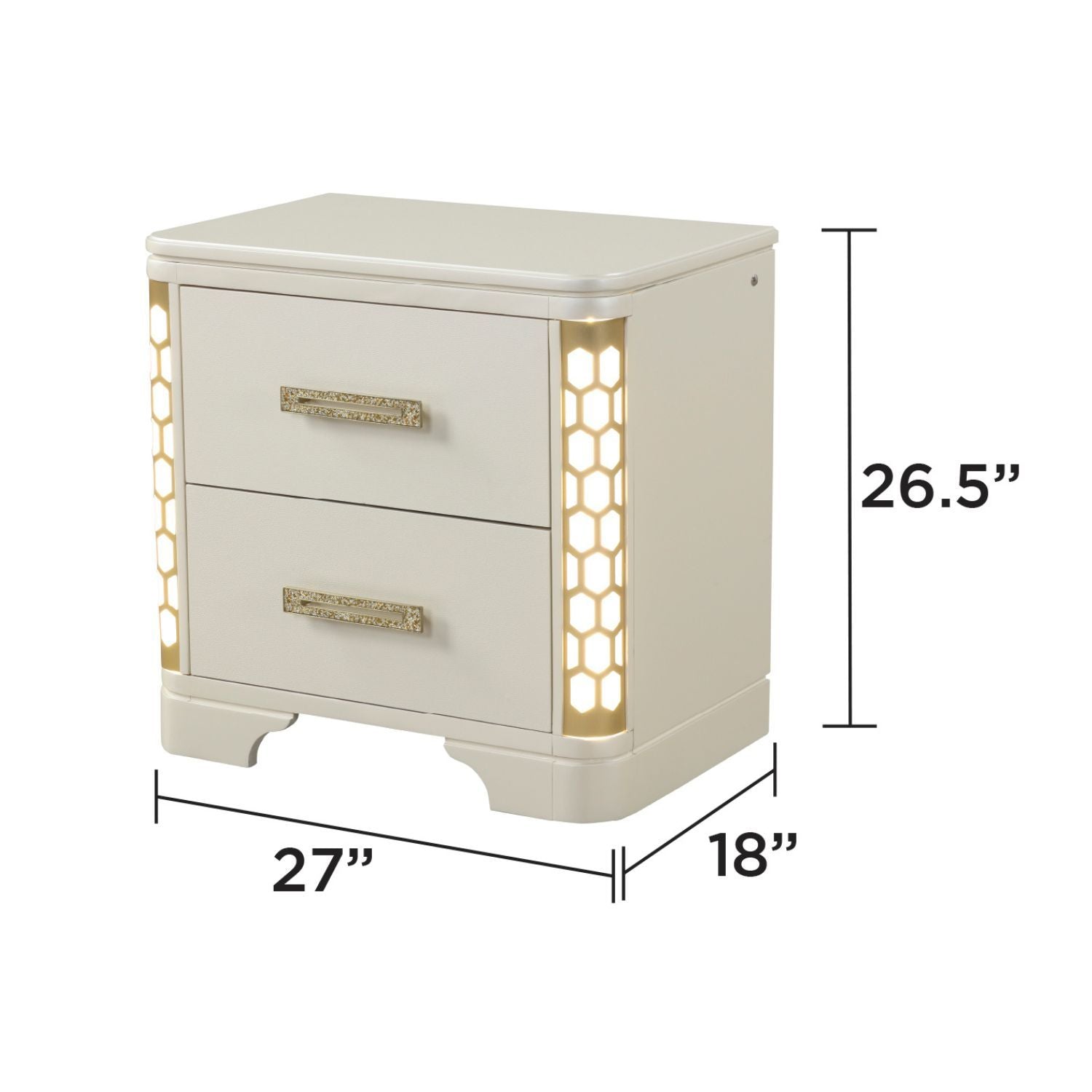 Jasmine - LED Bedroom Set