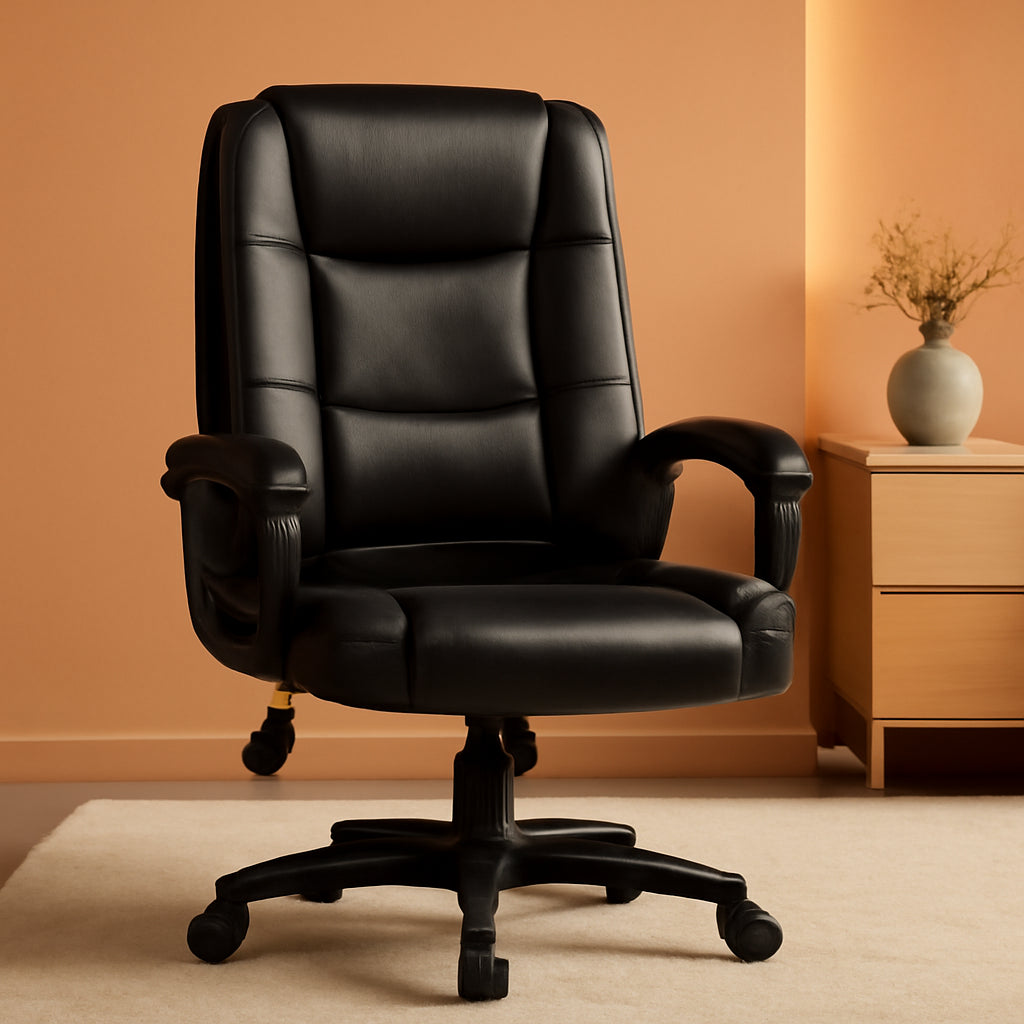 Big And Tall Ergonomic Office Chair Adjustable Armrests