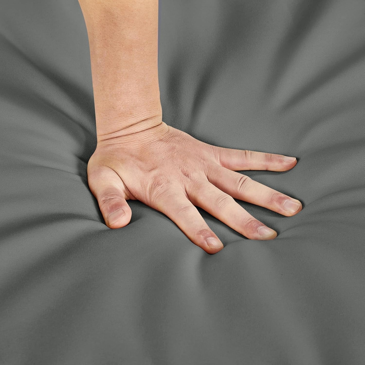 3 Piece Outdoor PE Rattan Wicker Patio Furniture Set With Soft Cushions And Glass Coffee Table