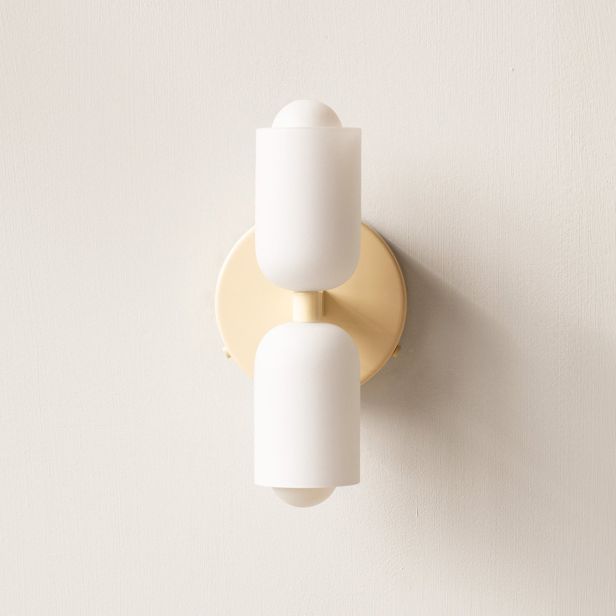 Up Down Wall Light Modern LED Wall Sconce with Acrylic Shades