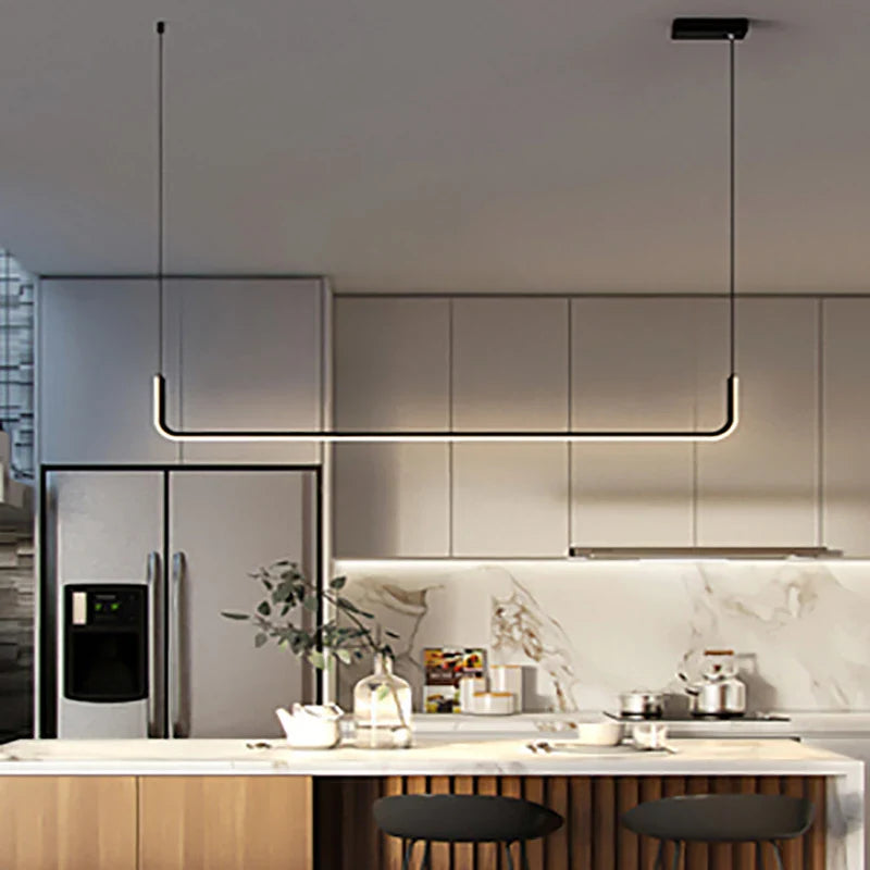 DecorBites™ LED Chandelier Gold Ceiling Light