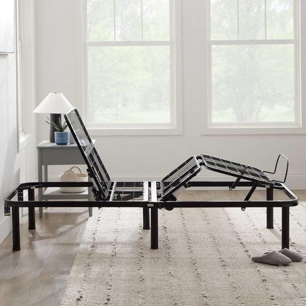 Twin XL Size Electric Head Foot Adjustable Bed Base with Remote - PRHOMZ