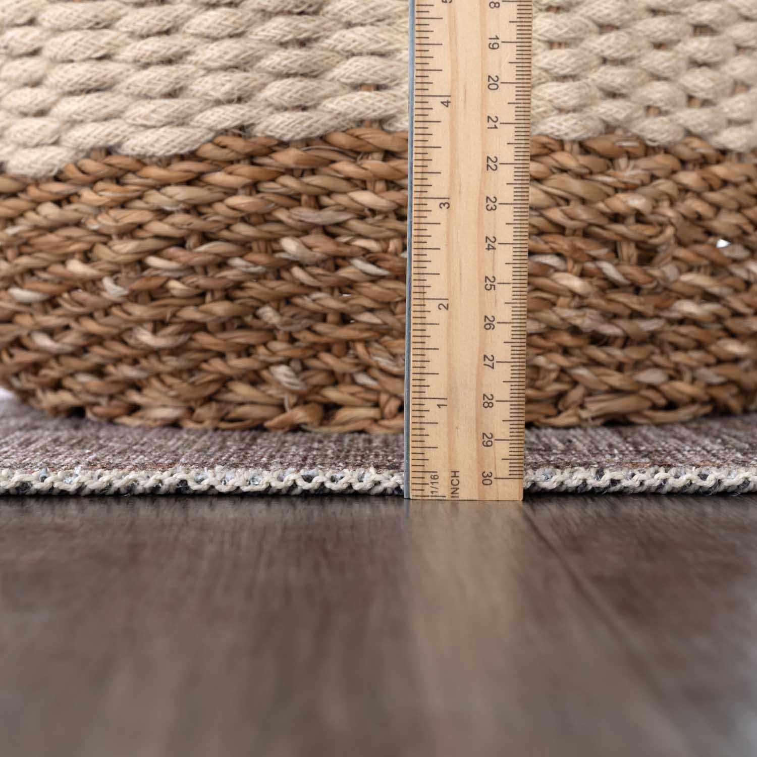 Barny Beige Washable Area Rug – Practical & Stylish Flooring - PRHOMZ