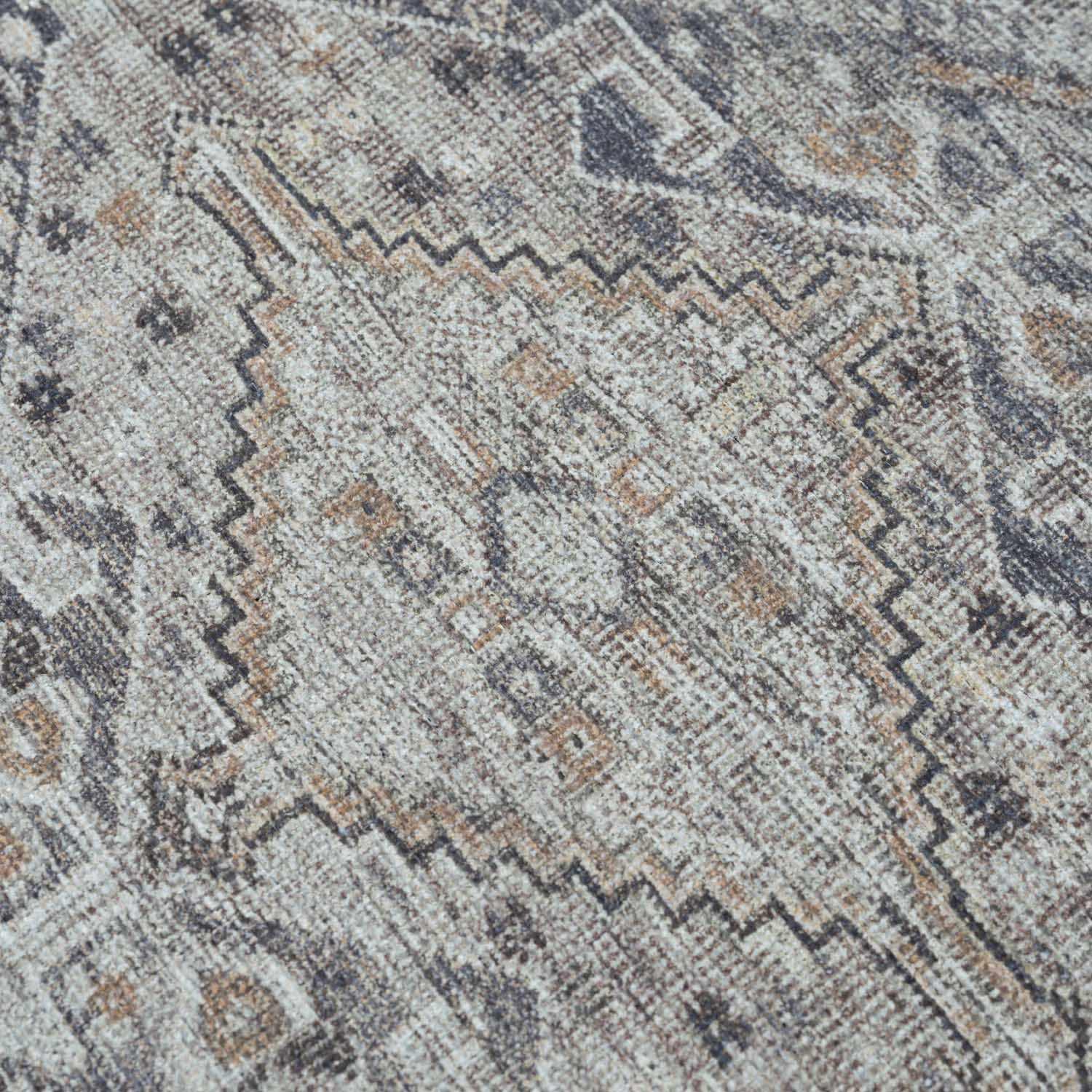 Barny Beige Washable Area Rug – Practical & Stylish Flooring - PRHOMZ