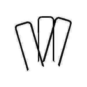 500 Pack of Anchor Staples Fabric Pins for Landscape Fabric - PRHOMZ