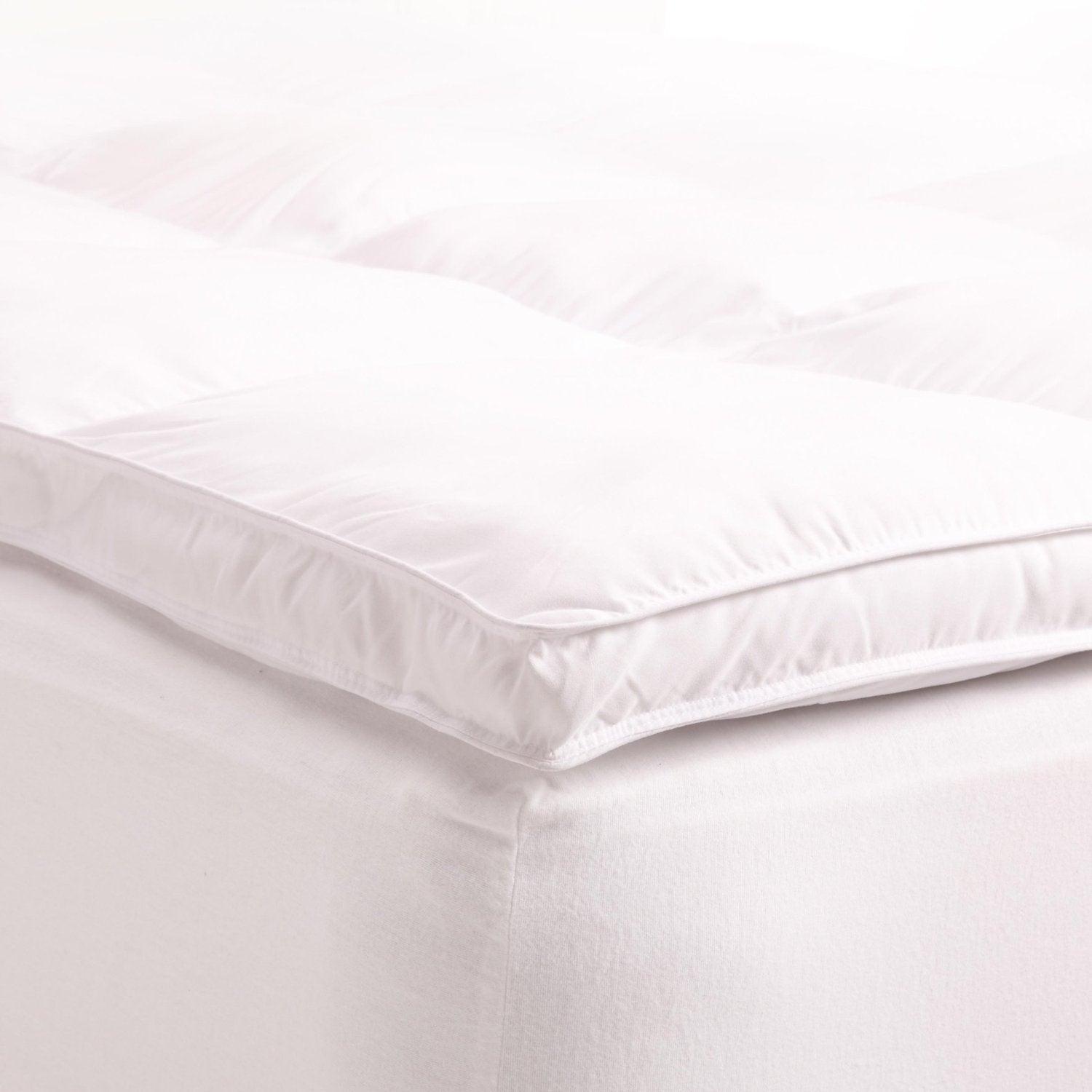Queen size Down Alternative Mattress Topper - PRHOMZ