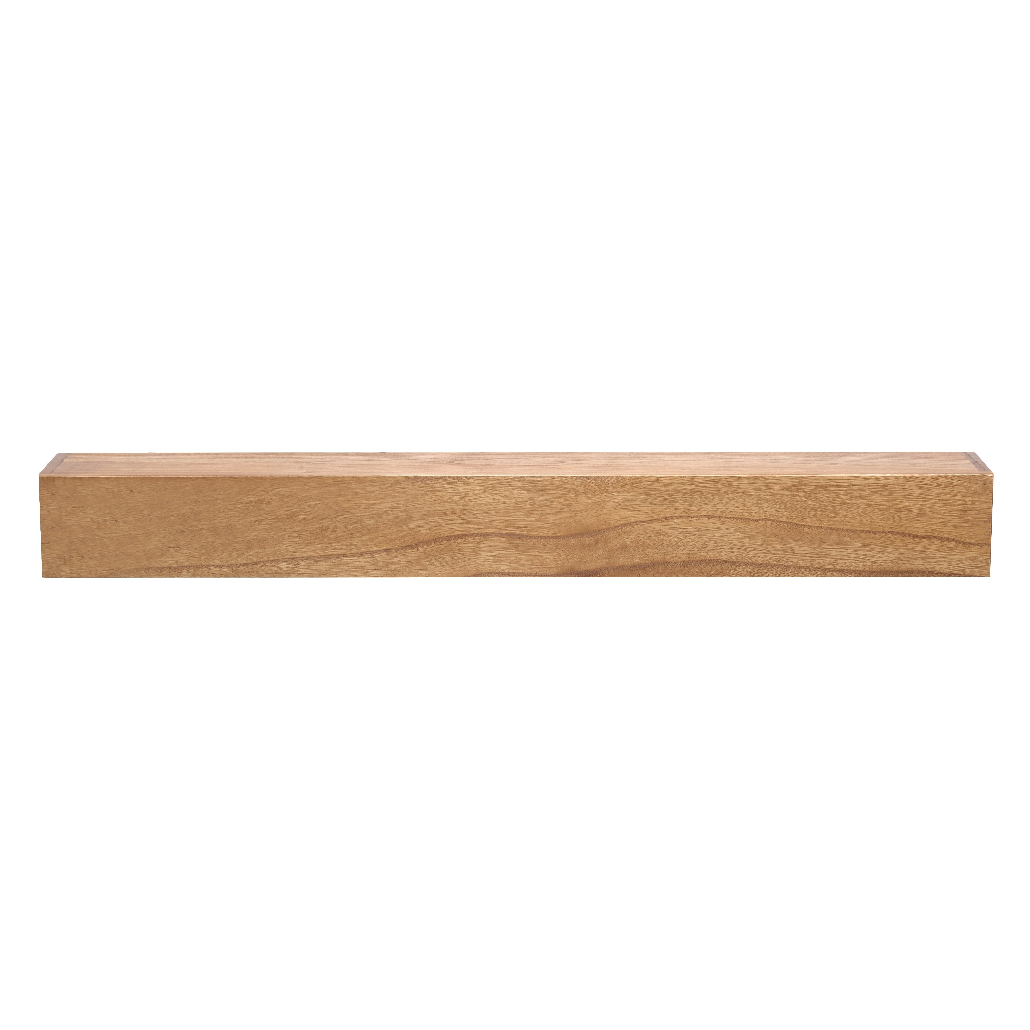 Classic Paulownia Wood Fireplace Mantel Shelf