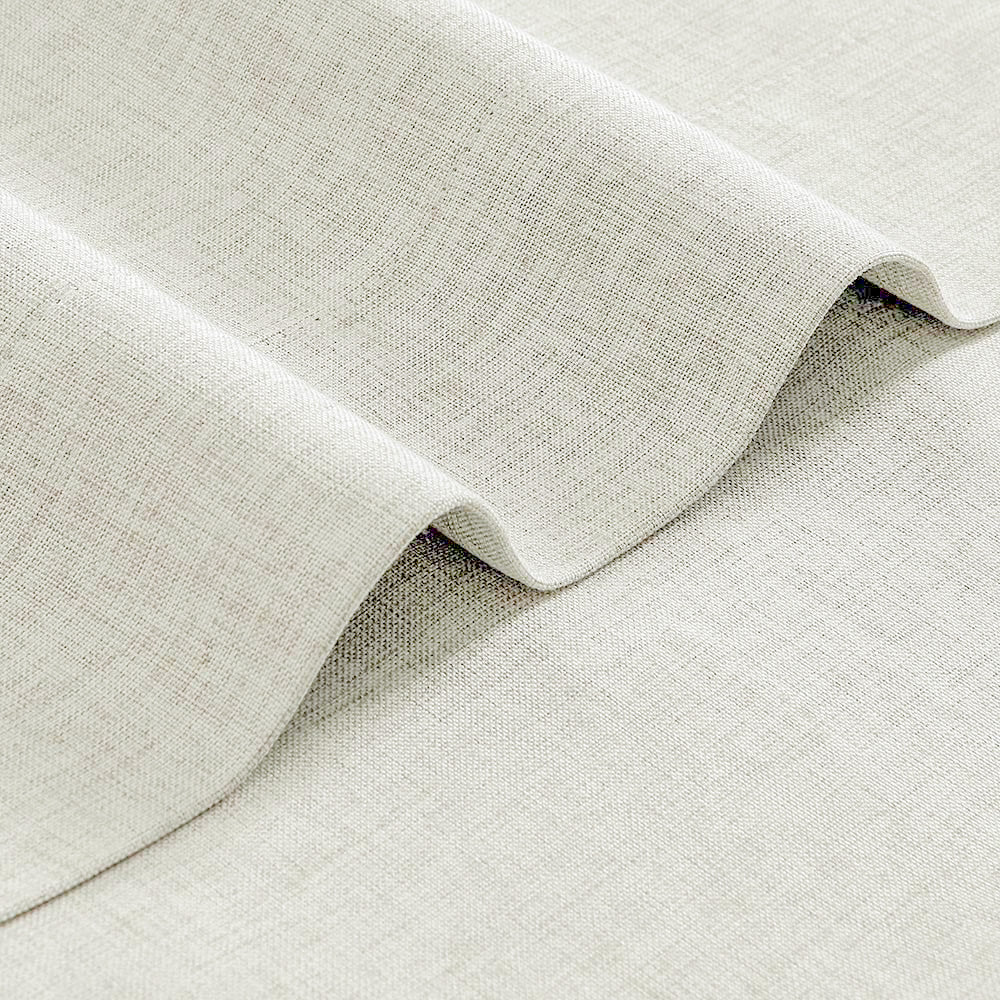 Aiden 100% Blackout Linen Textued Curtains