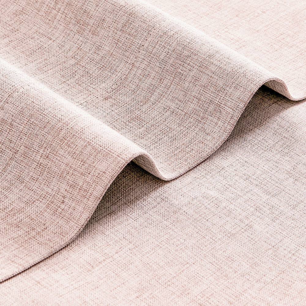 Aiden 100% Blackout Linen Textued Curtains