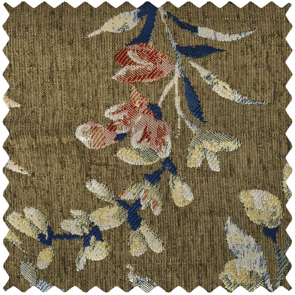 Ainsley Cottage Style Botanical Cotton Curtains