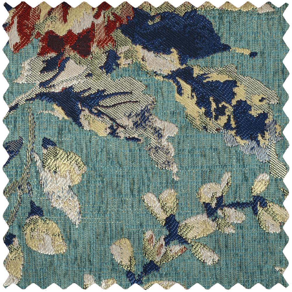 Ainsley Cottage Style Botanical Cotton Curtains