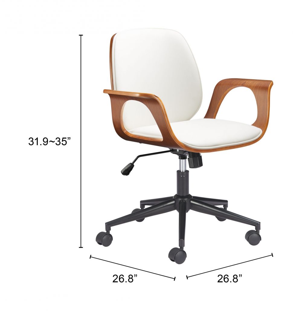 Ali Faux Leather Office Chair