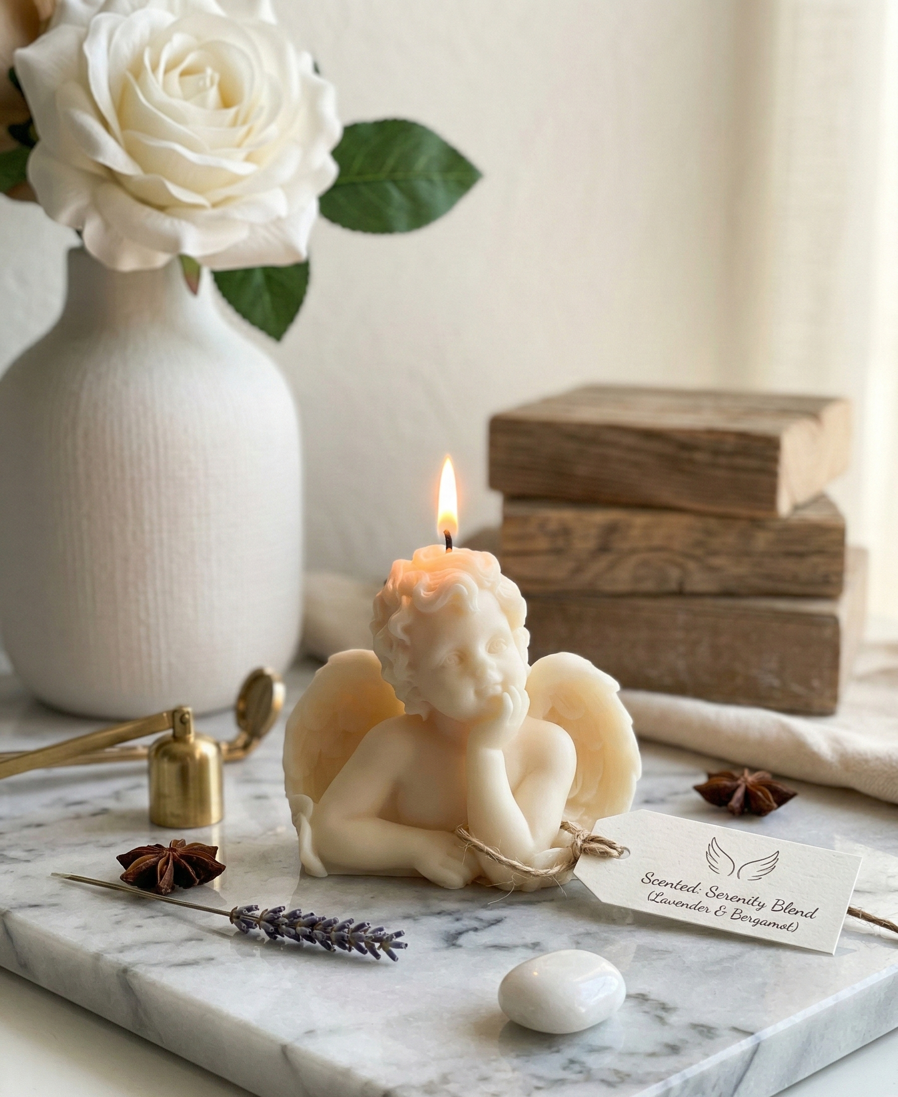 Angel Candle | Discover Serenity