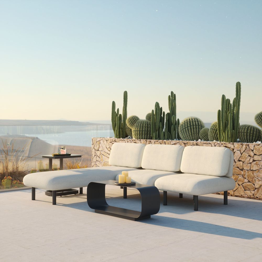 Aperto Olefin Fabric Outdoor Accent Chair