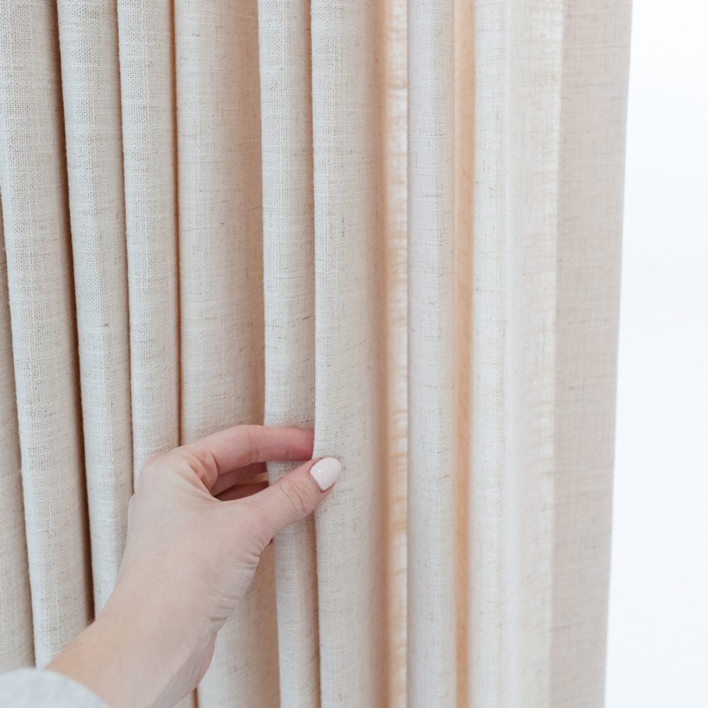 Arabella Linen Blend Cafe Curtains