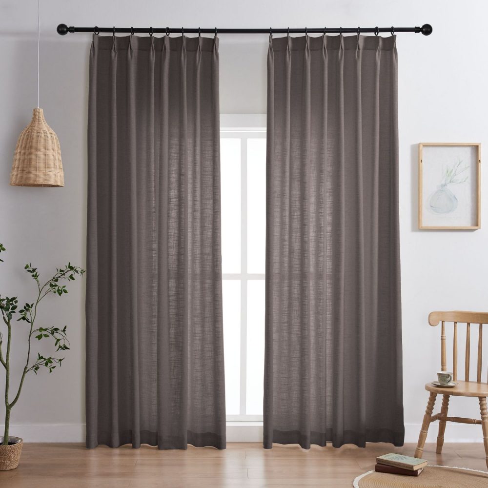 Arabella Classic Linen Blend Curtains