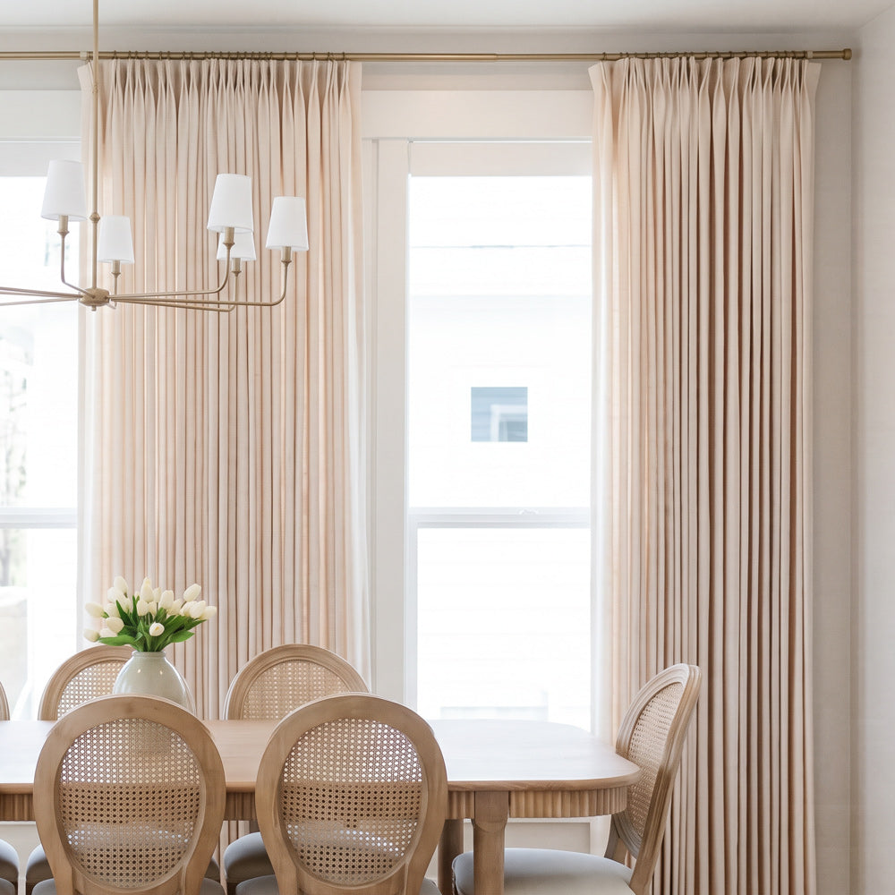 Arabella Classic Linen Blend Curtains