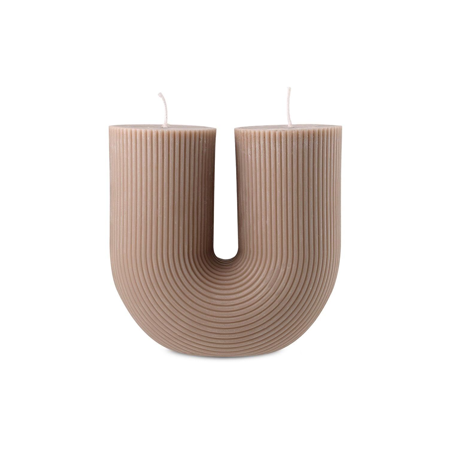 Arch Candle-Beige-Sea Salt & Caramel - PRHOMZ