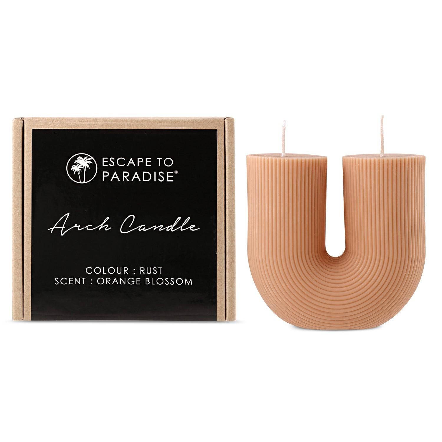 Arch Candle-Amber-Orange Blossom - PRHOMZ
